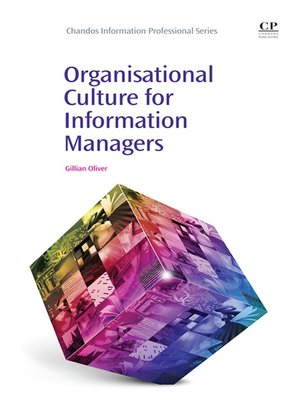 cover image of Organisational Culture for Information Managers